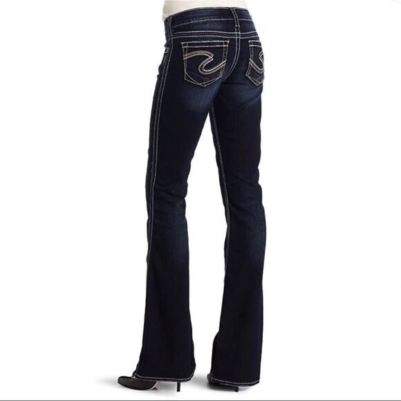 Silver Jeans‎ Womens Frances Flare Leg Jeans Size 26 Long - Picture 1 of 14
